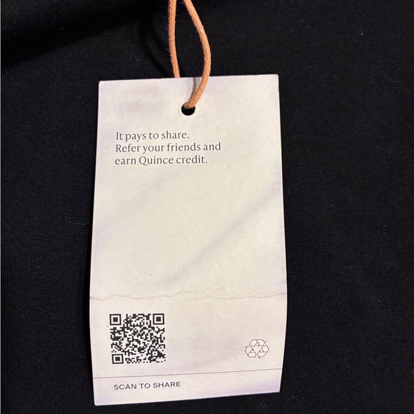 NWT Quince Ultra-Stretch Ponte Pencil Skirt Black Women’s Large - Picture 9 of 10